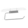 MAGICLULU Toilet Paper Holder Shelf Wall-Mounted Aluminum Bathroom Organizer for Items Space-Saving Design for Bathroom and Kitchen No Drill Installation view 1