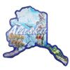 Alaska State Magnet, Souvenir Keepsake Accessory, Great Decor for Whiteboards, Fridge, Office and More, Approximately 2 Inches view 1
