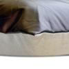 Fabric Mart Direct Pillow Covers, Decorative Pillow Covers 20x20 inch (50x50 cm) Brown, Faux Leather Throw Pillow Covers, Handmade Pillow Covers, Patchwork Pillow Cover - Better Half Choco view 2