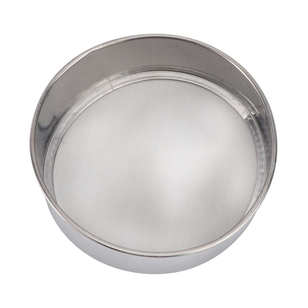 Zerodeko 2pcs Flour Sifter Sieve Cake Baking Filter Fine Mesh Strainer Icing Sugar Net Stainless Steel Sifting Tool