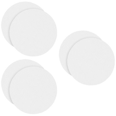 Ciieeo 6sheets Silicone Steamer Non-slip Reusable Oven Liners Steamer Mats for Dim Sum Veggies