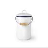 Bucket With Lid For Compost White 4 Lt view 1