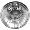Chimney Cowl Cap,Stainless Steel Anti Downdraught Bird Guard Top, Rain and Snow Fuel Tube Umbrella Cover Pot, Flue Protector for 75-200mm/7.9Inch Pipefit,160mm/6.3Inch view 3