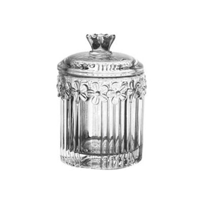BNVXR Fashion Modern Toothpick Holder Glass Transparent Desktop Toothpick Holder Dispenser Pocket Cover Cotton Swab Toothpick Container Chic