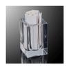 BNVXR Fashion Glass toothpick holder dispenser desktop transparent toothpick holder cotton swab storage box home hotel Chic view 1
