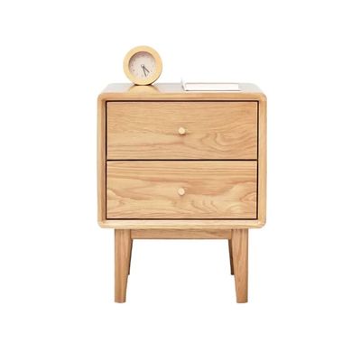 ASWAD Modern Bedside Tables Indoor Bedside Table Double Drawer Locker File Cabinet Living Room Coffee Table Side Table Suitable for Bedroom Office Bedroom Night Stand