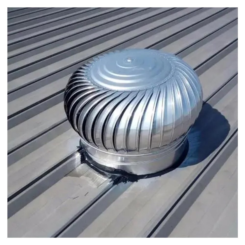 FENGZEQUAN Stainless Steel Spinner,Rotating Cap,Chimneys and Extraction,Protects The Chimney from External influences Such as rain or Snow,Protector Cap Air Vent Grille (Size : 200mm/7.87in)