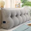 MGEMJMJ Large Reading Pillows Backrest Bed Back Cushion Wedge Lumbar Support Rest Pillow,Headboard Pillow Bed Backrest(Size:180x20x50cm(70x7.8x20),Color:D) view 1