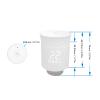 Radiator Thermostat, Smart Heating Digital for Zigbee APP Remote Voice Control Thermostatic Valve view 2