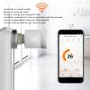 Radiator Thermostat, Smart Heating Digital for Zigbee APP Remote Voice Control Thermostatic Valve view 3