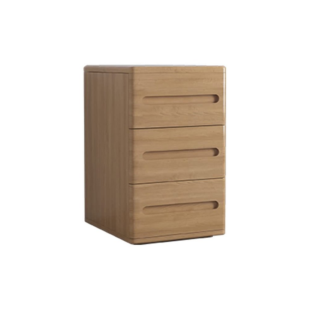 ASWAD Modern Bedside Tables Nordic Three-Drawing Bedside Cabinet Locker Modern Minimalist Living Room Bedroom Bedside Locker Home Side Table Bedroom Night Stand (Color : B)