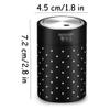 BNVXR Fashion Desktop Toothpick Holder Stainless Steel Aluminum Alloy Toothpick Dispenser Restaurant Living Room Toothpick Holder Chic view 2