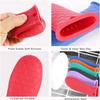4 Pcs Non-Slip Silicone Hot Handle Holder & Assist Grips, Potholder for Cast Iron Skillets, Heat Resistant Handle Cover Sleeve for Frying Pans, Casserole, Cookware Handles, Red view 3