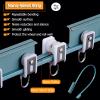 Ceiling Curtain Track Room Divider Hospital Curtain Curtain Track Ceiling Mount, Room Divider Curtain Rod, Bedroom/Office/Hotel/Shower Room Privacy Partition Rail, for Spaces 4ft to 10ft Wide ( Color view 4