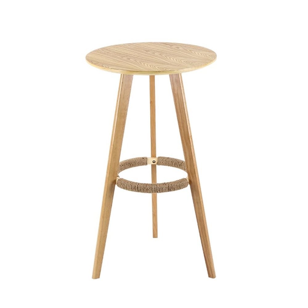 Bar Table Coffee Table Small Bar With Foot Ring High Table Simple High Leg Small Round Table Coffee Table Home Bar Table Bar Table Dining Table Pub Table High Top Table ( Color : A , Size : Small )