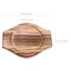 ABOOFAN 2pcs Round Pot Holders Hot Pad Stone Bowl Mat Kitchen Casserole Holders view 2