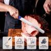 DRAGON RIOT Carving Knife Set for Meat 6 Inch Curved Beef Brisket Trimming and Boning Knife and 10 Inche Meat Slicing Knife Bundle view 4