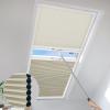 MiLin Day Night Skylight Shades Cordless Cellular Skylight Honeycomb Blinds Reduce Noise Privacy Shades Suitable for Roof Inclined Plane Room Windows - Custom Size (Blackout Desert Sand) view 1