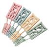 Ciieeo Folding Hangers Clamps Portable Clothes Hangers Space-Saving Drying Rack for Home and Business view 1
