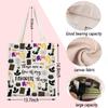 ENSIANTH Horror Movie Inspired Gift Sanderson Sisters Tote Bag Spooky Gifts Zero Amucks Given Gift Witch Sisters Handbag (Hocus thing bag) view 4