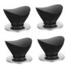 Ciieeo 4pcs - Pot Lid Knobs Comfortable Grip Cover Handles Scald Detachable Design for Safe Use Kitchen Cookware view 1