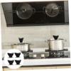 Ciieeo 4pcs - Pot Lid Knobs Comfortable Grip Cover Handles Scald Detachable Design for Safe Use Kitchen Cookware view 2