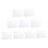 DECHOUS 18 Pcs Silicone Baking Pans Silicone Baking Tray Food Dryer Mats Silicone Pad for Food Dryer Freeze Dried Fruit Silicone Fruit Dryer Nonstick Food Dryer Vegetable White view 1
