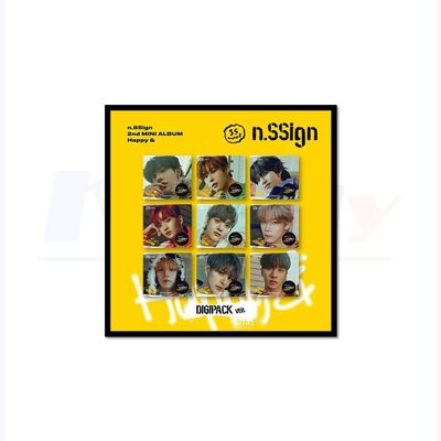 n.SSign Happy & 2nd Mini Album Digipack Ver (9 Ver Set)
