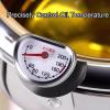 Deep Fryer Pot, 3L Japanese Tempura oil fryer with Thermometer, Nonstick Deep Frier, for Tempura/Frech/Fish/Chicken Fries (Color : Silver, Size : 35cm/13.7in) view 4