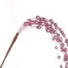 Ddewing Long Artificial Glitter Berry Stem Ornaments Artificial Glitter Berries Branch Christmas Tree Stems Glitter Sticks Branches Christmas Picks Decorative for DIY Vase Wreath Home (#20 10PCS) view 2