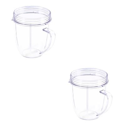 DECHOUS 2pcs 18 Replacement Parts for Blender 18 Oz Cup Handle Replacement Blade for 600w Juicer