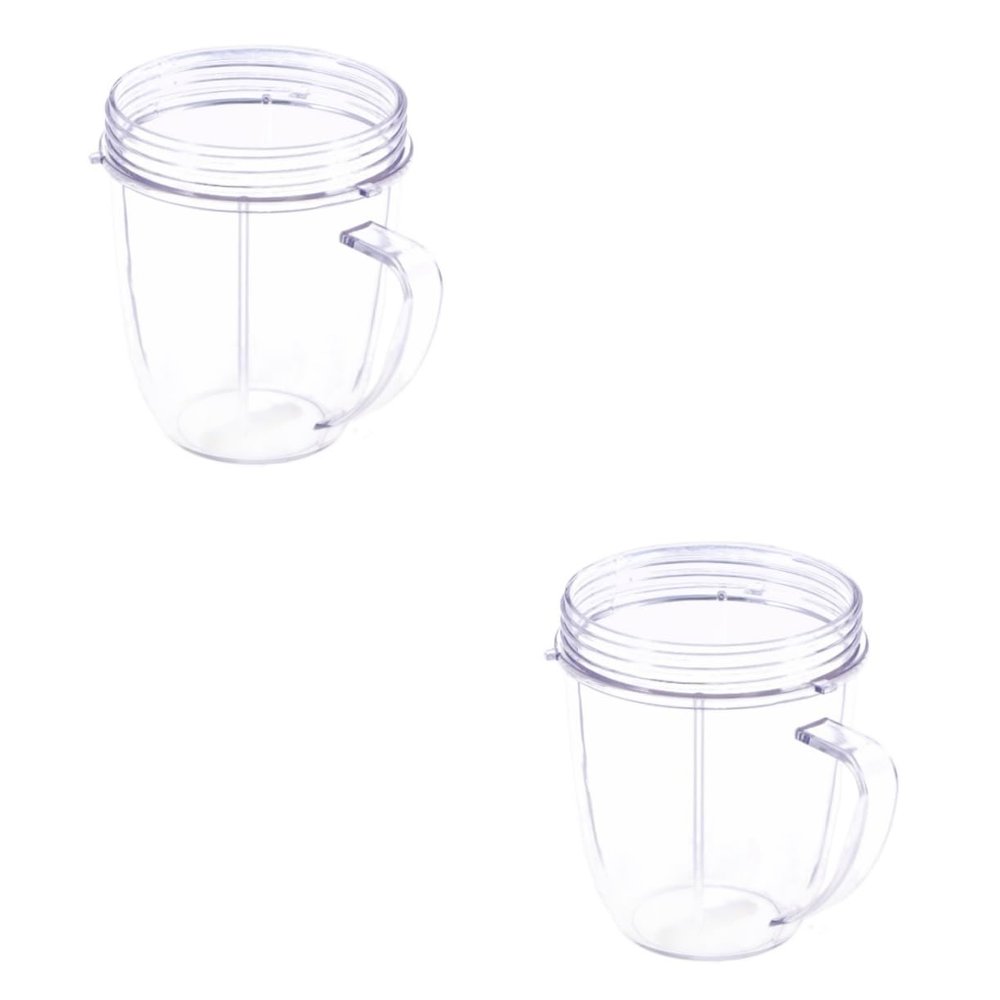 DECHOUS 2pcs 18 Replacement Parts for Blender 18 Oz Cup Handle Replacement Blade for 600w Juicer