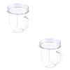 DECHOUS 2pcs 18 Replacement Parts for Blender 18 Oz Cup Handle Replacement Blade for 600w Juicer view 1