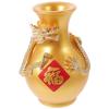 Cabilock Charming Dragon Vase Resin Floral Holder Chinese Dragon Pot Decorative Centerpiece view 1
