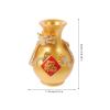 Cabilock Charming Dragon Vase Resin Floral Holder Chinese Dragon Pot Decorative Centerpiece view 4