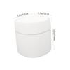 ABOOFAN 2pcs Mini Garbage Can Small Aquarium Ornaments Tiny Trash Can Countertop Trash Can Counter Trash Can Car Garbage Bin Car Trashcans Car Trash Can Mini Trash Can White Household Desk view 4