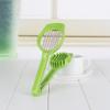 2Pcs Egg Slicers, Egg Slicers for Hard Boiled Eggs Plastic Strawberry Slicers Small Kiwi Fruit Banana Slicers Tomato Slicers Strawberry Cutter Egg Cutter Home Kitchen Bar Cooking Tool view 4