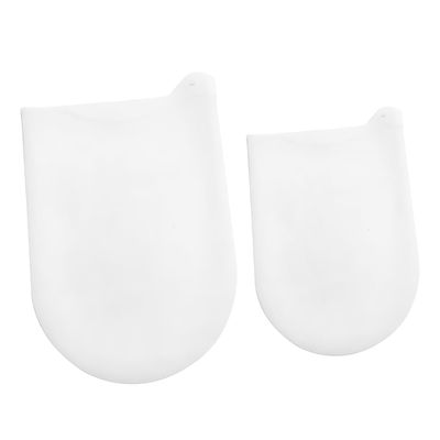 Ciieeo 2pcs Silicone and Flour Bags High Temperature Resistance Baking Liners Non-stick Pastry Kneading Bag for Noodles and Dumpling Making Random Style
