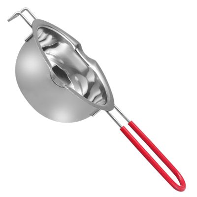 Ciieeo 2pcs Stainless Steel Melting Pot Handle for Chocolate Cheese and Butter for Baking and Candy Making