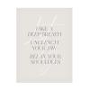 Trademark Fine Art Canvas Wall Art - Beth Cai 'Relax' Wall Art for Living Room, Bedroom, or Office Dcor view 1