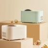 Ice Cream Maker Machines German Blue Ice Cream Machine Household Small Fully Automatic Self Made Cold Sweet Cone Ice Cream Machine Ice Cream Maker Ice Cream Maker Yogurt Machine (Color : B) view 2