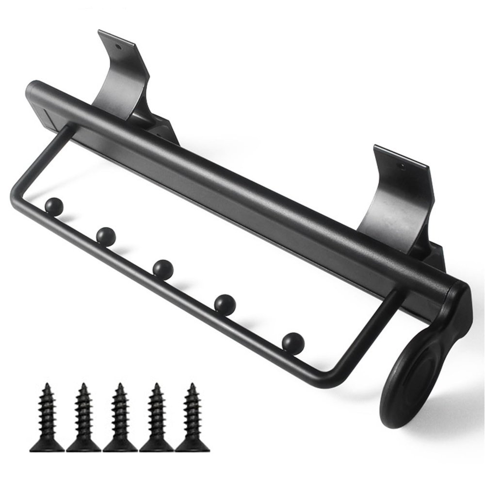 JEDAL Wardrobe Pants Rack Pull-Out Closet Rod Extendable Wardrobe Clothing Rail Top Mount Clothing Organizer Holder for Closet (Size : 9.8in)