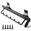 JEDAL Wardrobe Pants Rack Pull-Out Closet Rod Extendable Wardrobe Clothing Rail Top Mount Clothing Organizer Holder for Closet (Size : 9.8in) view 1