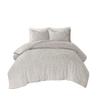 Gracie Mills Ray 3-Piece Boho Chic Tufted Cotton Chenille Medallion Duvet Set view 1