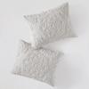 Gracie Mills Ray 3-Piece Boho Chic Tufted Cotton Chenille Medallion Duvet Set view 4