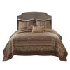 Gracie Mills Bruce 5-Piece Reversible Jacquard Bedspread Set view 1