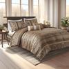 Gracie Mills Bruce 5-Piece Reversible Jacquard Bedspread Set view 2