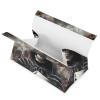 Skull Poker Tissue Box Cover, PU Leather Rectangular Tissue Box Case Organizer Holder Vanity Dresser Night Stand Table Countertop Home Office Car 7.7X4.7X4.3'' view 2
