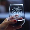Bevvee Cheers to 30 Years - Stemless Wine Glass Gifts for Women & Men - Set of 2-30th Anniversary or Birthday Party Decor - Large 17 Ounce Glasses view 3