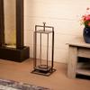 Alpine Corporation - 25" Tall Rectangular Lantern with Glass Candle Compartment, Stylish Outdoor Dcor for Patio, Deck, Porch  Large (Bronze) view 2